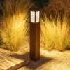 LED-solcellebelysning Tradition Sensor Corten 90 cm