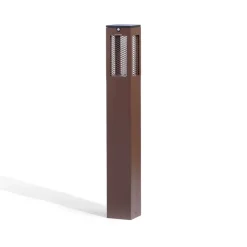 LED-solcellebelysning Tradition Sensor Corten 90 cm