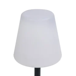 LED-solcellebordlampe OSL-50012 med genopladeligt batteri og USB-kabel