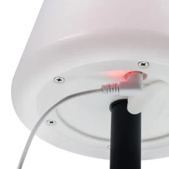 LED-solcellebordlampe OSL-50012 med genopladeligt batteri og USB-kabel