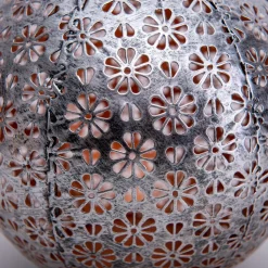 LED-solcellelampe 52854, sølv, metal, 20 cm, IP44, 2 stk