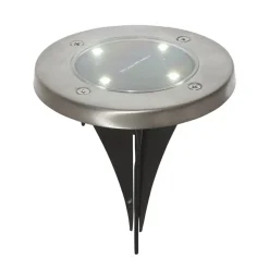 LED-solcellelampe Lawnlight, med jordspyd