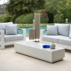 LED-solcellelampe Rop&Strip højde 120 cm, 3.000 K, 500 lm