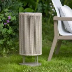 LED-solcellelampe Rop&Strip Højde 58 cm, 3.000 K, 500 lm