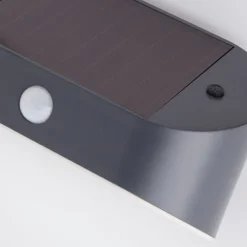 LED-solcellelampe til væg 67421BK-PIR, bevægelsessensor