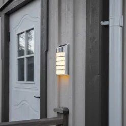 LED-solcellelampe Wally med bevægelsessensor