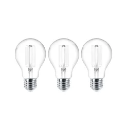 LED-trådpære E27 sæt med 3 stk. 7W 806 lm klar 2.700K