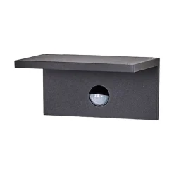 LED-udendørsvæglampe Darina, bevægelsessensor