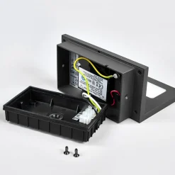 LED-udendørsvæglampe Darina, bevægelsessensor