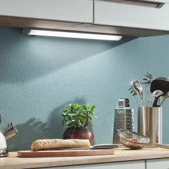 LED-underskabsbelysning Hestia, 4.000K, 1.000lm, titanium