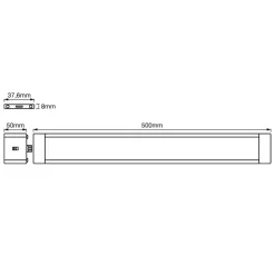LEDVANCE Cabinet Slim underskabslampe 50 cm 2