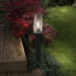 LEDVANCE Endura Classic Amber stibelysning, mørkegrå