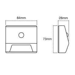 LEDVANCE Nightlux Stair LED trappelampe sølv