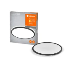 LEDVANCE Orbis Ultra Slim, sort, Ø 40 cm