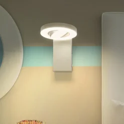 LEDVANCE Saturn CCT LED-vægspot, afbryder, hvid