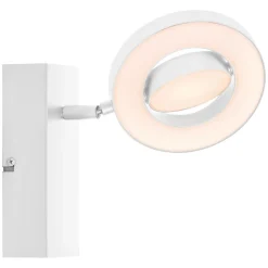 LEDVANCE Saturn CCT LED-vægspot, afbryder, hvid