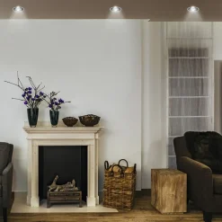 LEDVANCE Twist spot Ø9,3cm 830 hvid/sort