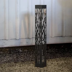 LED-vejlampe solcelle Siranna med skumringssensor