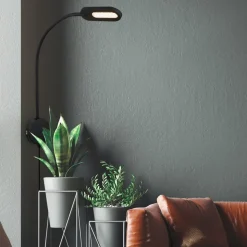 LED-væglampe 2177015 med dæmper, sort