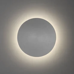 LED-væglampe batteri Puntua Ø 25 cm grå