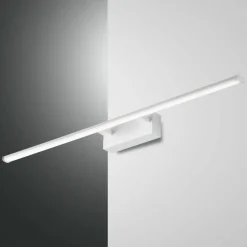 LED-væglampe, hvid, bredde 75 cm