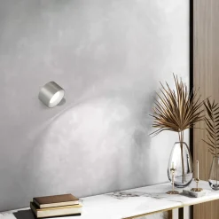 LED-væglampe Magnetics, sølv, CCT, med magnet