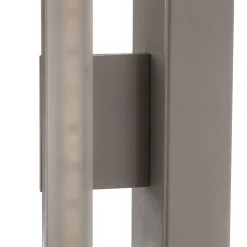 LED-væglampe Miroir 40 cm aluminium 4000K