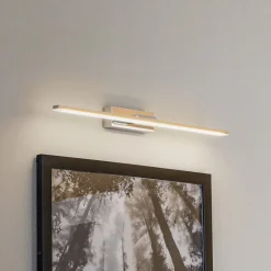 LED-væglampe Miroir 60 cm krom 4000K