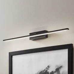 LED-væglampe Miroir 60 cm sort 4000K