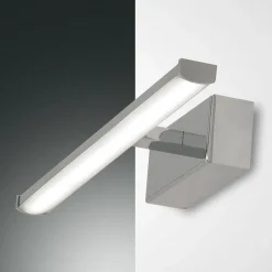 LED-væglampe Nala, krom, bredde 30 cm