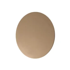 LED-væglampe Orios Plus, guld, Ø 30 cm, stål