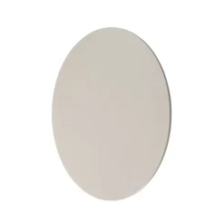 LED-væglampe Orios Plus, sandfarvet, metal, Ø 30 cm