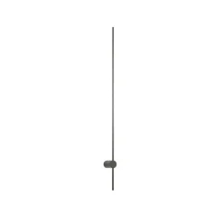 LED-væglampe SABER, olivengrøn, højde 120 cm, metal 4.000 K