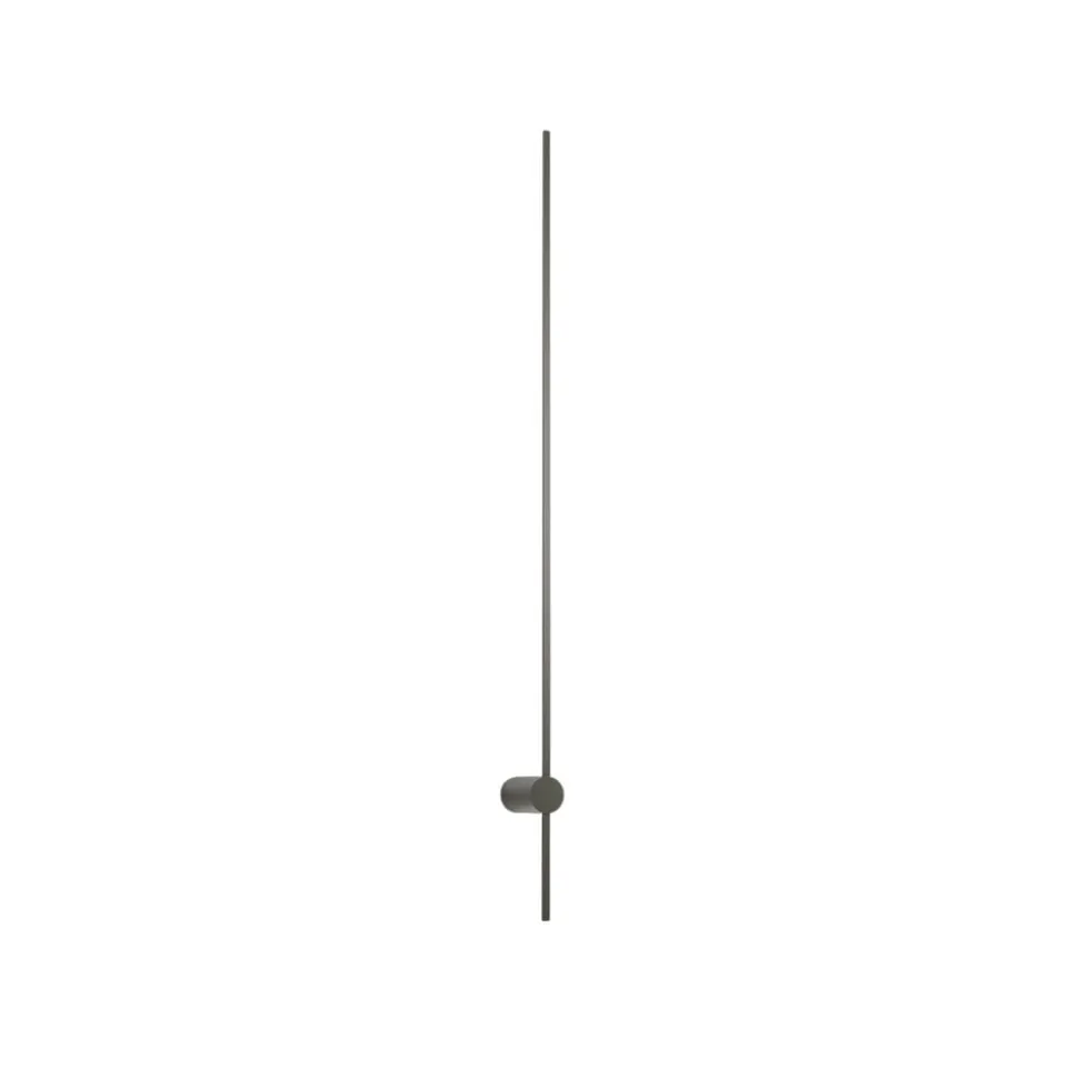 LED-væglampe SABER, olivengrøn, højde 120 cm, metal 4.000 K