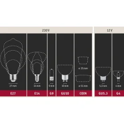 LED-vindstødpære E14 4,8W 2.700K vindstød satin