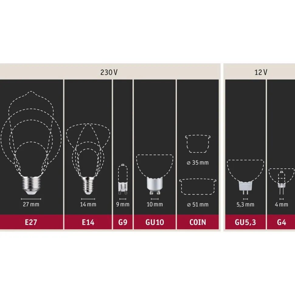 LED-vindstødpære E14 4,8W 2.700K vindstød satin
