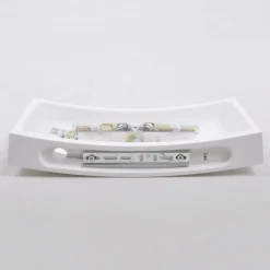 Let buet væglampe Leander, kan males