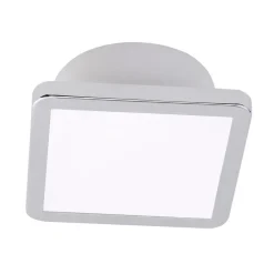 LightMe Loftlampe Aqua Uno, 11 x 11 cm, krom, IP44