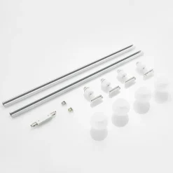 Lindby 1 lyskilde skinnesystem Linaro, E14, 4 lyskilder, hvid