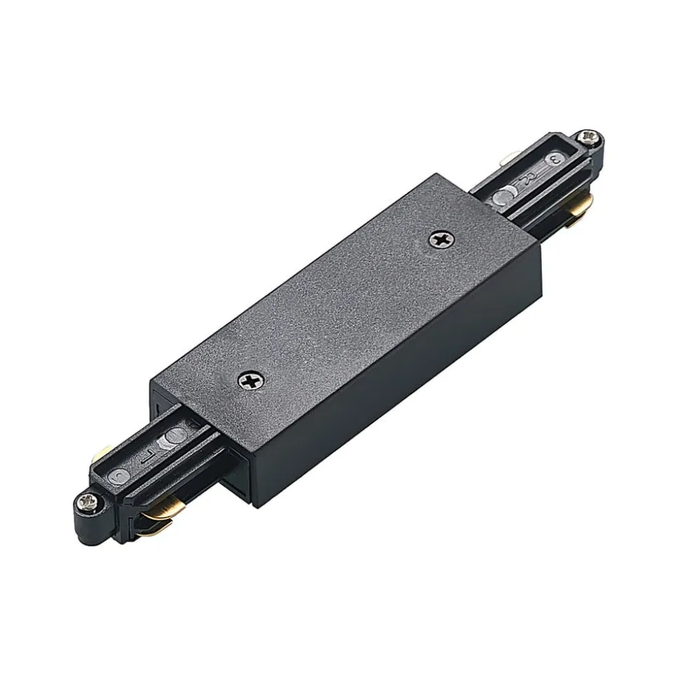 Lindby 1 lyskilde skinnesystem Linaro, GU10, 10 lyskilder sort