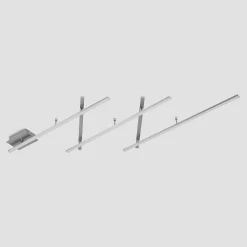 Lindby Acia LED-loftlampe, nikkel