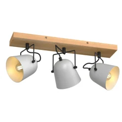 Lindby Adalin loftlampe, 3 lyskilder, grå