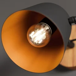 Lindby Adalin væglampe, sort