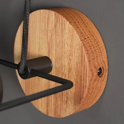 Lindby Adalin væglampe, sort