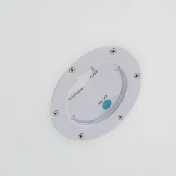 Lindby Akku-LED-udendørslampe Cubara, RGB, terning, plast