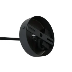 Lindby Alaida udendørs hængelampe, kegleform, hvid