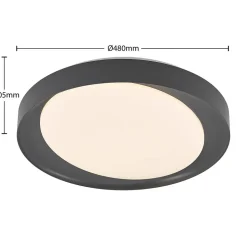 Lindby Alyano LED-loftlampe, RGB, CCT, kan dæmpes