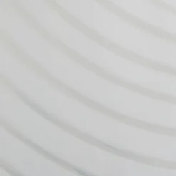 Lindby Andriana bordlampe, hvid, glas, Ø 15 cm