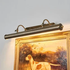 Lindby billedvægslampe Joely, 73 cm, messing, metal, E14