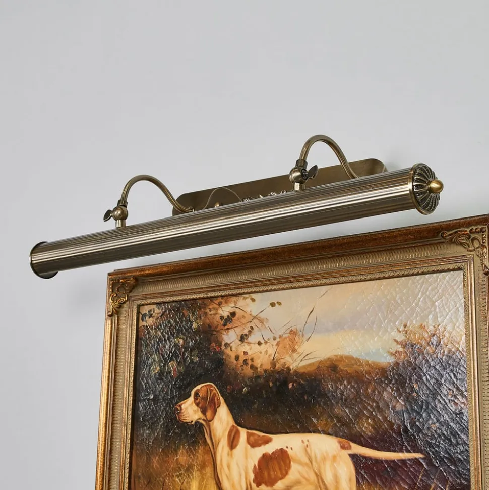 Lindby billedvægslampe Joely, 73 cm, messing, metal, E14